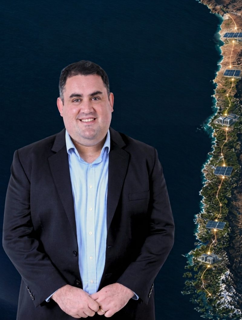 Carlos Guerrero, Gerente de Desarrollo de oEnergy, frente a infraestructura energética costera