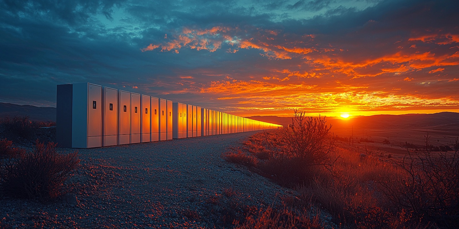 Tractor en campo con cultivos en hileras, vista aérea